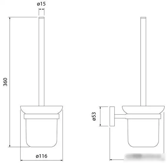 Ершик для унитаза IDDIS Sena SENSSG0i47 – фото товара