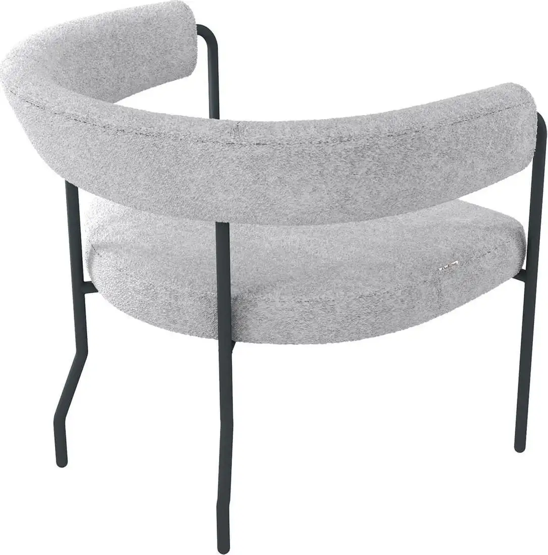 Интерьерное кресло Sheffilton SHT-AMS120 (светло-серый/антрацит) – фото товара