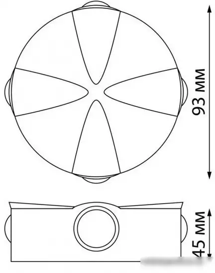 Уличный настенный светильник Novotech Calle 358938 – фото товара