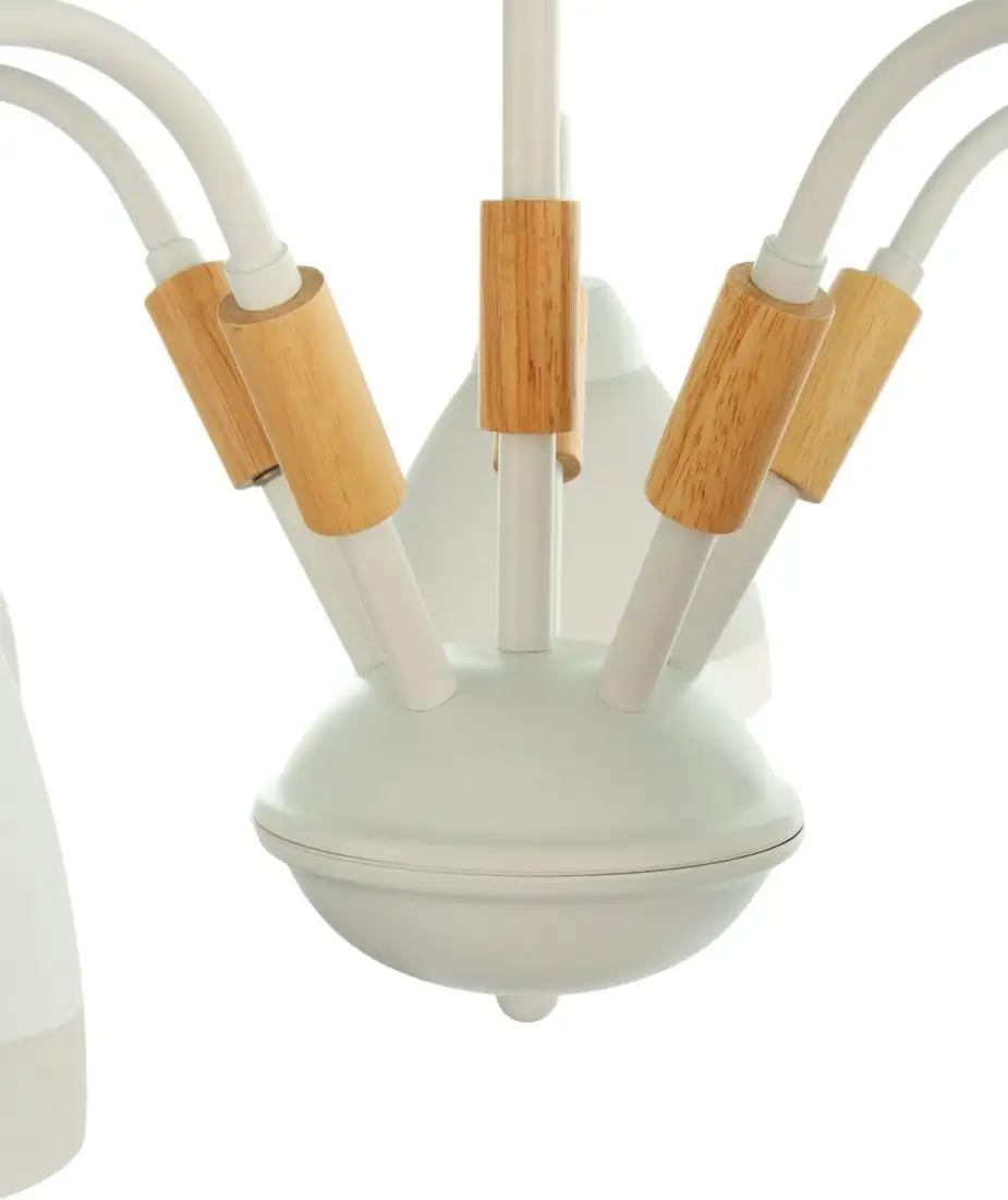 Люстра средней высоты BayerLux Нельсен 10352904 (белый) – фото товара