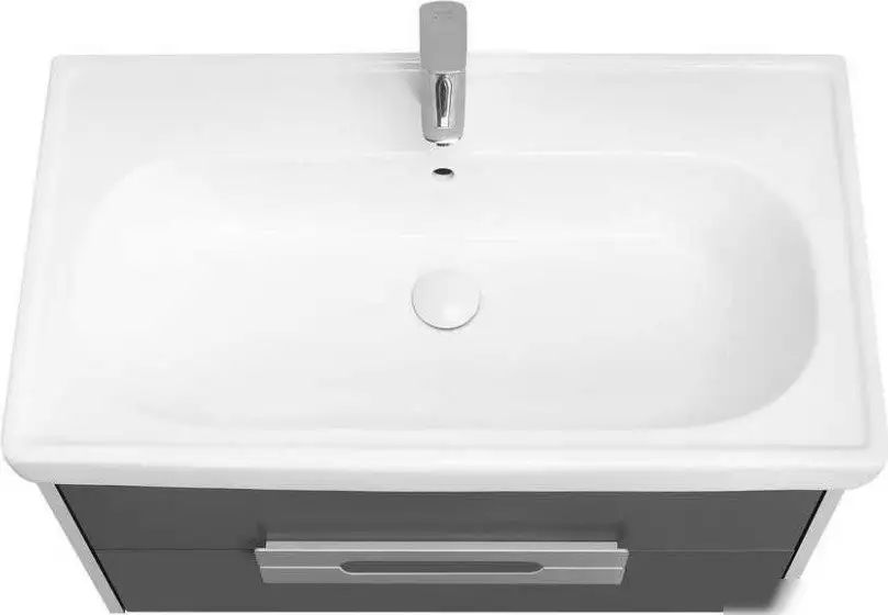 Акватон Тумба под умывальник Ар-Деко 85 1A280401DD8D0 (серый кобальт) – фото товара