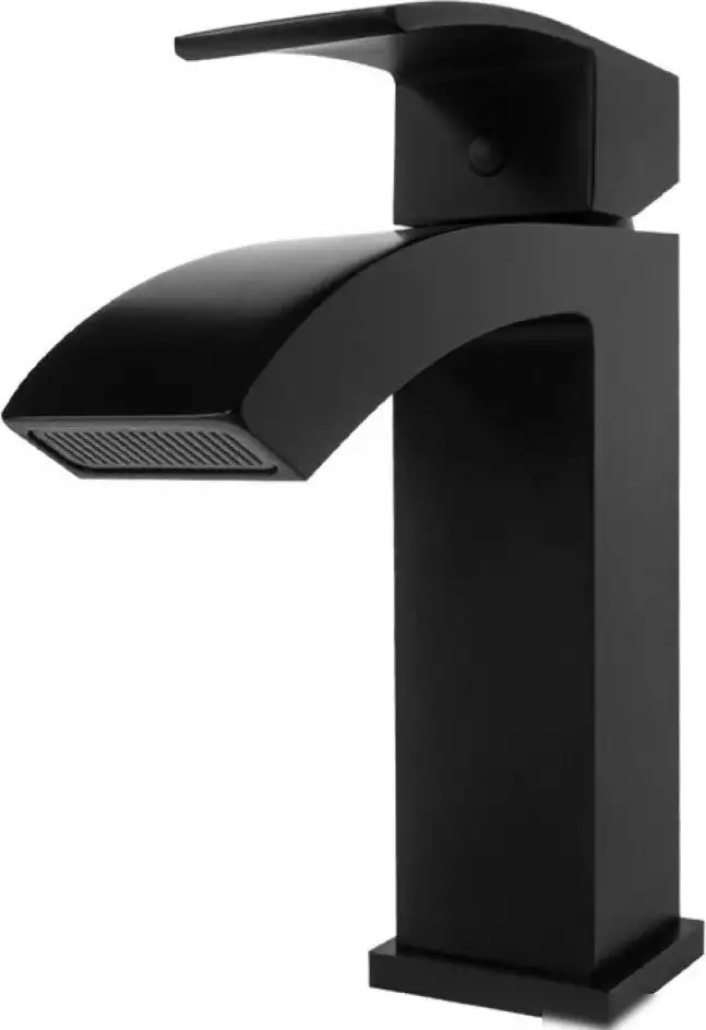 Смеситель Hansberge H1077 (черный матовый) - фото товара