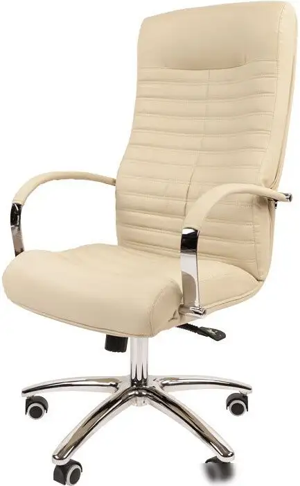 Офисное кресло CHAIRMAN 480 N (экокожа, Terra 101 бежевый) – фото товара