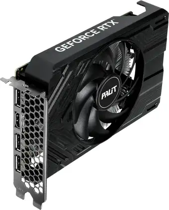Видеокарта Palit GeForce RTX 4060 StormX – изображение в каталоге