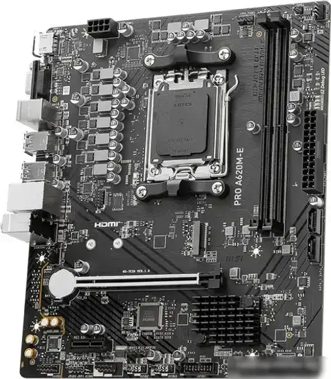 Материнская плата MSI PRO A620M-E – фото товара