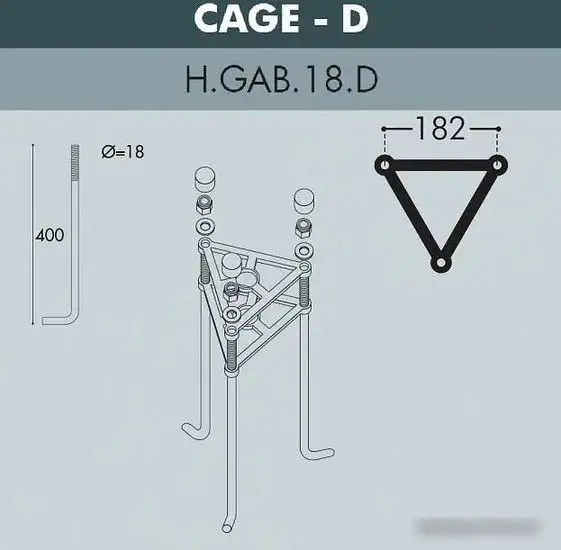 Городской фонарь Fumagalli Ektor 4000/REMO FU_R50.000.000.LXE27 – фото товара