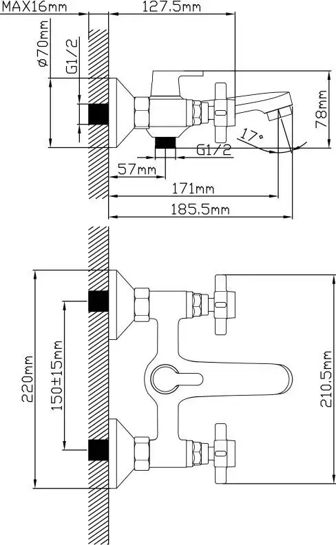 Смеситель Oasis L2009CH_Deg - фото товара