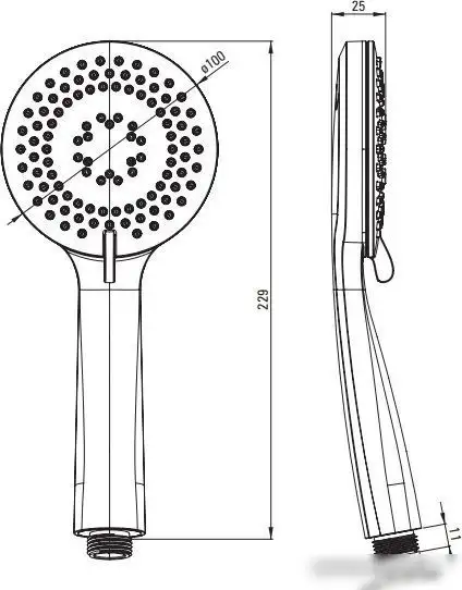 Душевая система Deante Alpinia BXYZZGAM - фото товара