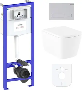 Унитаз Lavinia Boho Relfix Aveo Rimless 6 в 1 77040123 (матовый пластик) - изображение в каталоге