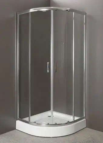 Душевой уголок BelBagno UNO-195-R-2-80-C-Cr (прозрачное стекло)
