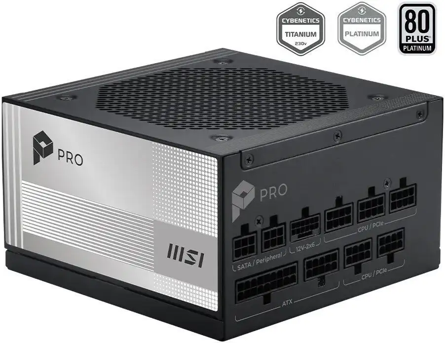 Блок питания MSI PRO A1000PL PCIE5 – фото товара