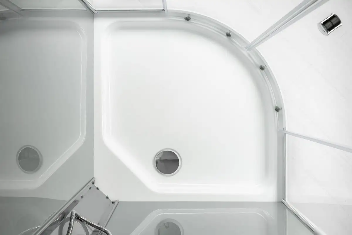 Душевая кабина Saniteco SNT-84 90х90 (серый/прозрачное стекло) - фото товара