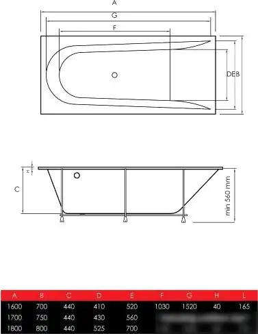 Ванна Vayer Boomerang 170x75 - фото товара