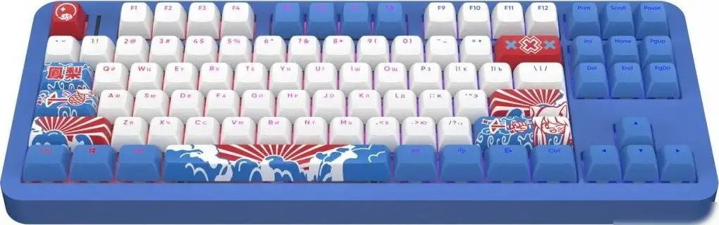 Клавиатура Red Square Alumix TKL Classic Pakuru (белый, g3ms Aquamarine) – фото товара