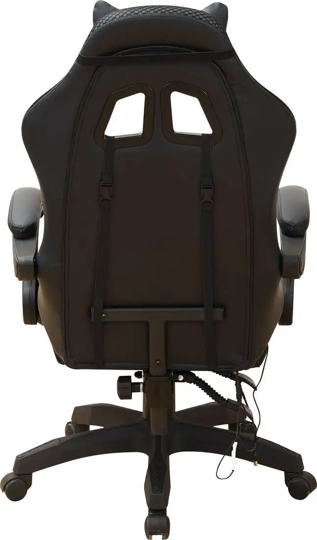 Игровое (геймерское) кресло Деловая обстановка Геймер BMG-2 LED (черный) – фото товара