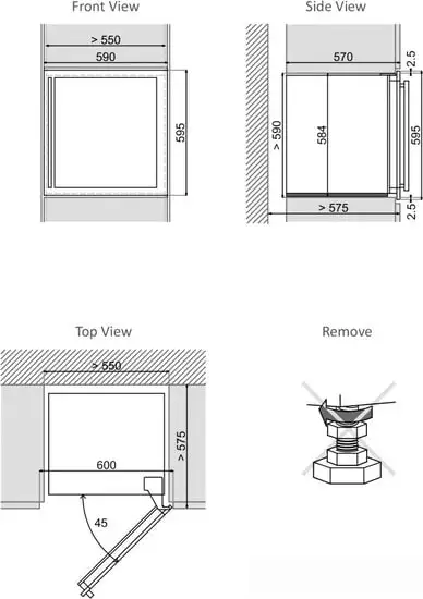 Винный шкаф Dunavox DAVS-25.63DB — фото товара