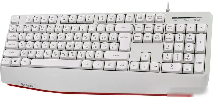 Клавиатура Defender Atom HB-546 (белый) – фото товара