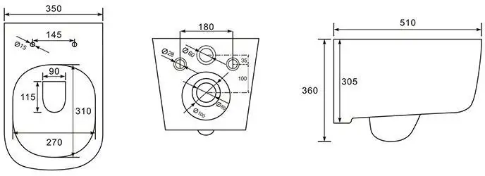 Унитаз Aquatek Дива AQ2012-00 - фото товара