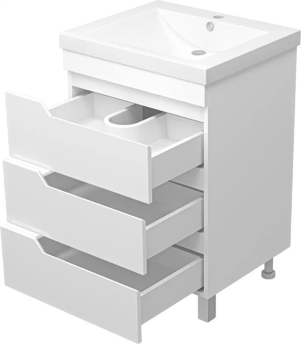Misty Тумба под умывальник Софт 60 П-Соф-01060-0113Я – фото товара