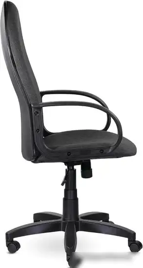 Кресло Brabix Praktik EX-279 (ткань/кожзам, серый) – фото товара