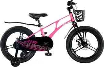 Детский велосипед Maxiscoo Air Pro 18 2025 MSC-A1844P (розовый сапфир) – изображение в каталоге