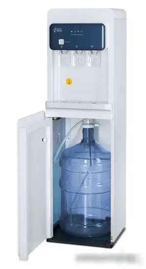 Кулер для воды Ecotronic K43-LXE (белый/синий) – фото товара