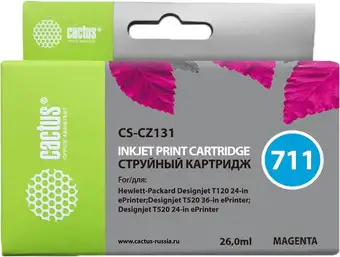 Картридж CACTUS CS-CZ131 (аналог HP CZ131A) – изображение в каталоге