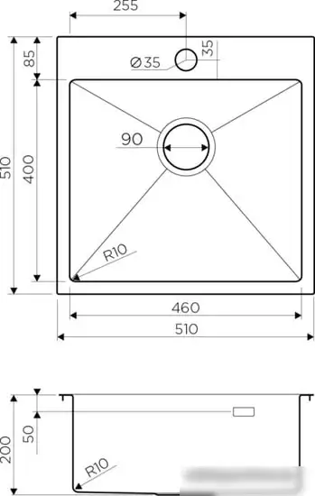 Кухонная мойка Omoikiri Akisame 51 GM - фото товара