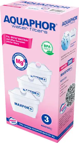 Комплект картриджей АКВАФОР Maxfor+ MG (3 шт) - изображение в каталоге