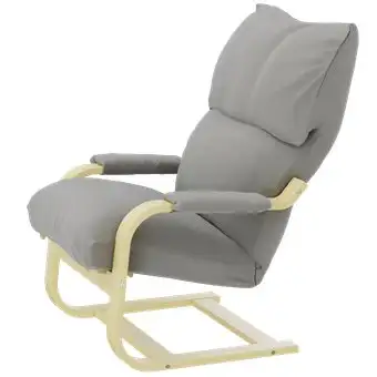 Кресло-качалка Glider Марго М81 (светло-серый/дуб шампань) – изображение в каталоге