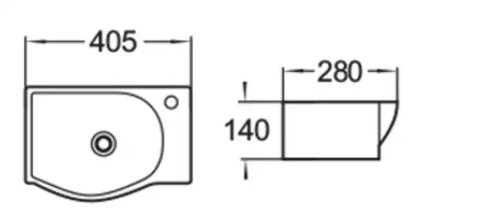 Умывальник SantiLine SL-2018L - фото товара