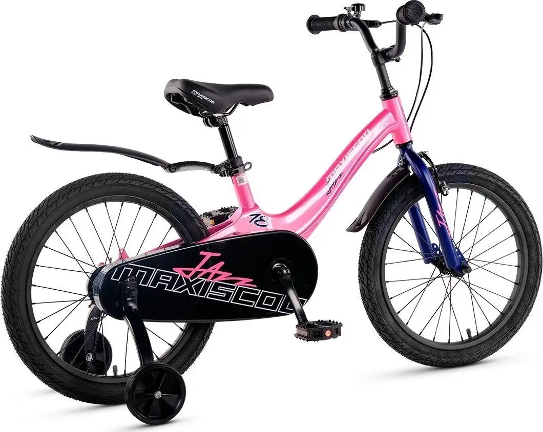 Детский велосипед Maxiscoo Jazz Стандарт 18 2025 MSC-J1842 (розовый сапфир) – фото товара