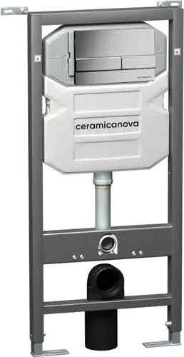 Инсталляция для унитаза Ceramica Nova Envision CN1002M (с кнопкой смыва)