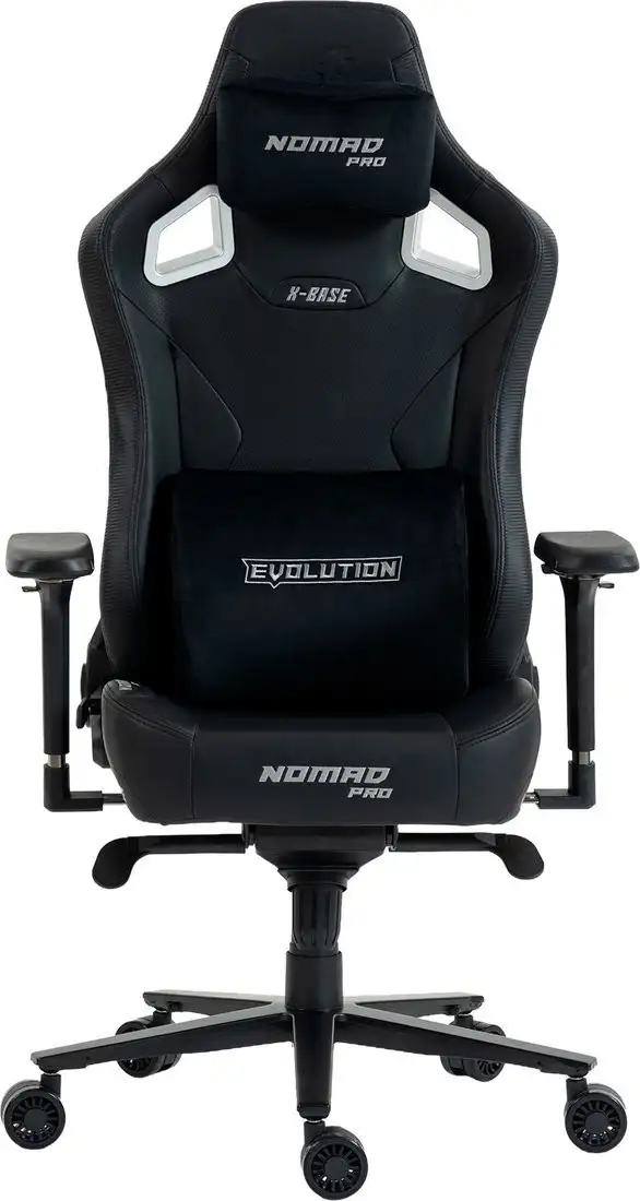 Игровое (геймерское) кресло Evolution Nomad PRO X-Base Black (черный) – фото товара