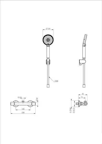 Смеситель Wonzon&Woghand WW-B1005-A-BG - фото товара