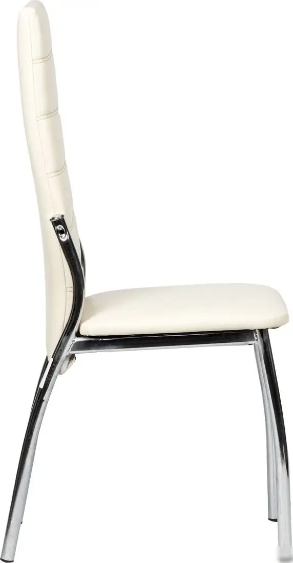 Стул ВВР Прага (ваниль/хром, экокожа)