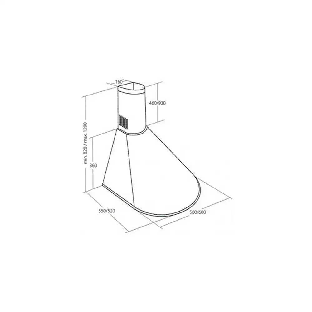 Кухонная вытяжка Akpo Dandys 60 wk-4 белый - фото товара