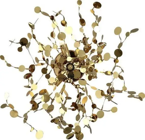 Бра Crystal Lux GARDEN AP-PL3 D400 GOLD – фото товара