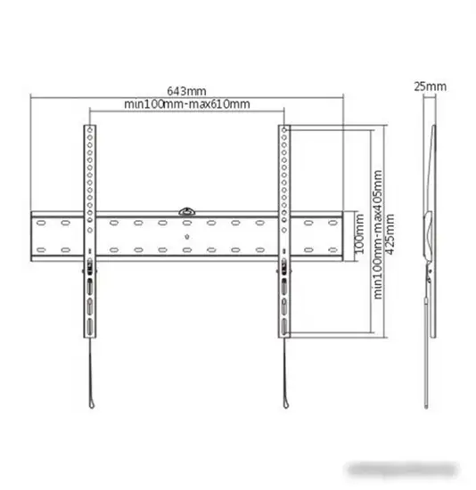 Кронштейн Gembird WM-70F-01 – фото товара