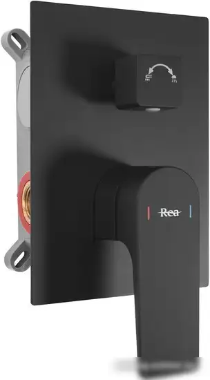Душевая система Rea Moby Black + Box REA-P2402 - фото товара