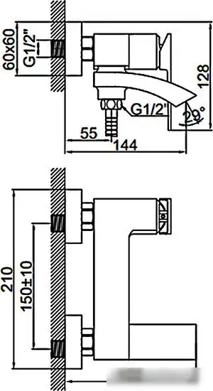 Смеситель Ledeme L3178U - фото товара