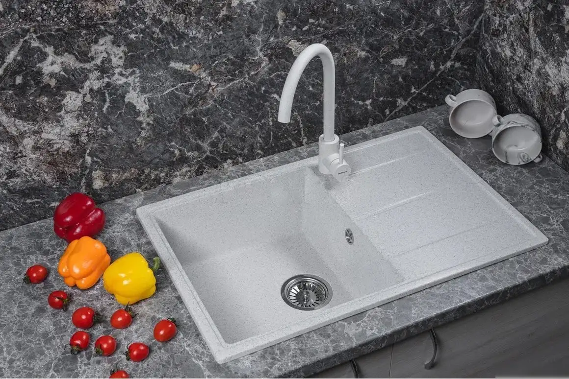 Кухонная мойка Marblan Magnum L (серый) - фото товара