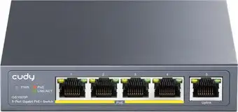 Неуправляемый коммутатор Cudy GS1005P 1.0