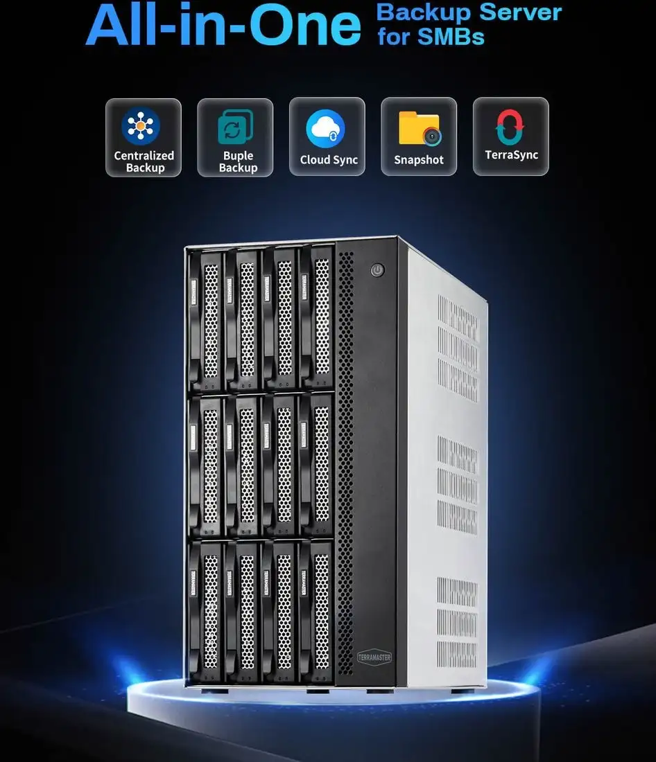 Сетевой накопитель TerraMaster T12-500 Pro – фото товара