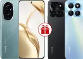 Смартфон HONOR 200 12GB/512GB международная версия (изумрудно-зеленый) и смартфон HONOR X6a 6GB/128GB по акции