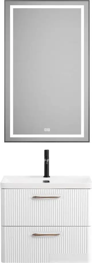 BelBagno Тумба под умывальник DUE-600-2C-SO-BM-P – фото товара