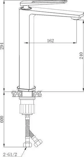 Смеситель Boch Mann Chika XL BM8590 - фото товара