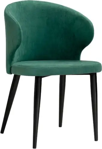 Стул Woodville Алсисар 469974 (катания изумруд/черный) – изображение в каталоге