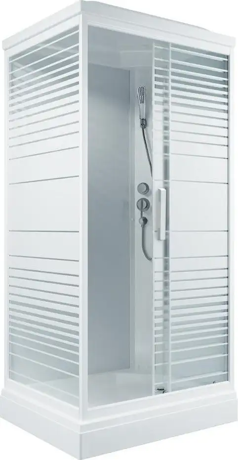 Душевая кабина Triton Квадро 120x80 А Полосы, ДН4 - фото товара