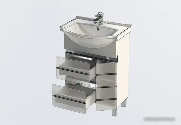 Aquanet Тумба под умывальник Доминика 60 171684 – фото товара